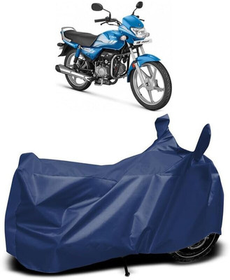 SK AUTO Two Wheeler Cover for Hero(HF Deluxe, Blue)