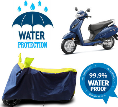 Mdstar Waterproof Two Wheeler Cover for Honda(Activa i, Multicolor)