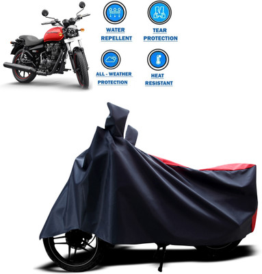PAGORA Waterproof Two Wheeler Cover for Royal Enfield(Thunderbird 350, Red)