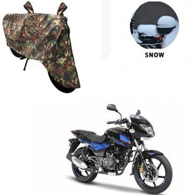 SK AUTO Waterproof Two Wheeler Cover for Bajaj(Pulsar 150 DTS-i, Multicolor)
