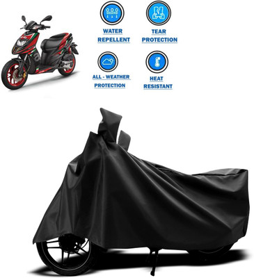CODOKI Two Wheeler Cover for Aprilia(SR 150, Black)
