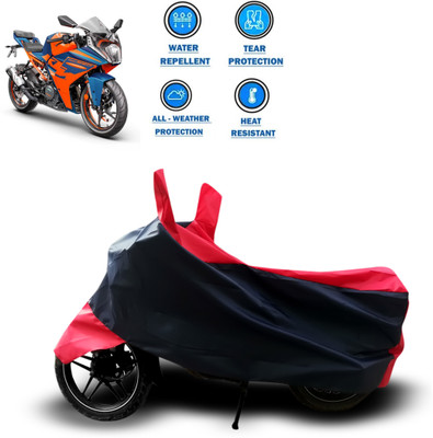 CODOKI Two Wheeler Cover for KTM(RC 390, Red)