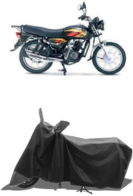 SUGASHRI Waterproof Two Wheeler Cover for TVS(Max, Grey, Black)