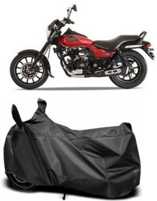 Mdstar Waterproof Two Wheeler Cover for Bajaj(Avenger Street 160, Black)