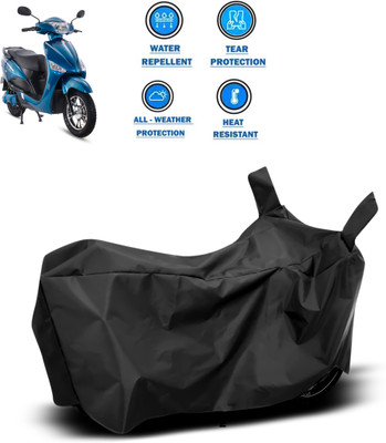 CODOKI Two Wheeler Cover for Hero(Electric Optima, Black)