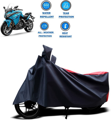 PAGORA Two Wheeler Cover for CFMoto(650GT, Red)