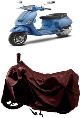 SUGASHRI Waterproof Two Wheeler Cover for Piaggio(Vespa SXL, Maroon)