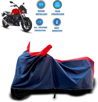 CODOKI Two Wheeler Cover for Mahindra(Mojo UT 300, Red)