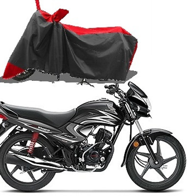 algrowd Two Wheeler Cover for Honda(Dream Yuga, Red)