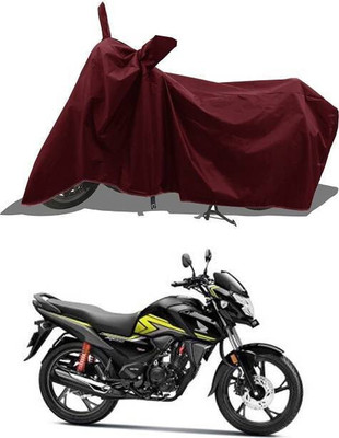 SK AUTO Waterproof Two Wheeler Cover for Honda(SP125, Maroon)