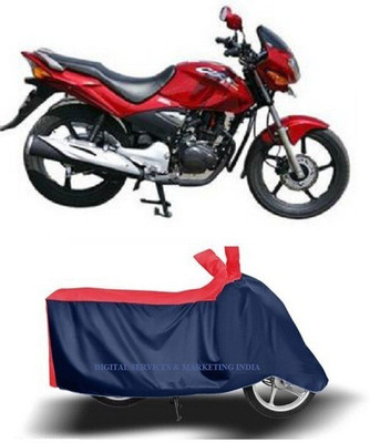DSAMI Two Wheeler Cover for Hero(CBZ TYPE 1, Blue)