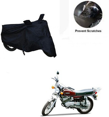 SK AUTO Waterproof Two Wheeler Cover for Yamaha(RX 100, Black)