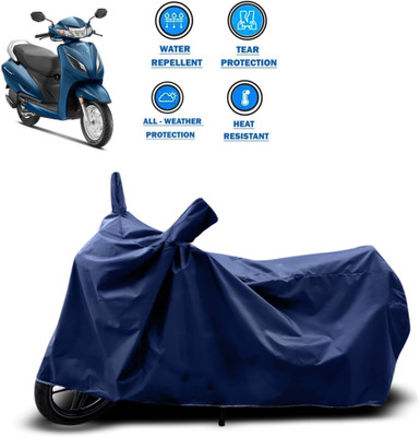 PAGORA Two Wheeler Cover for Honda(Activa 6G, Blue)