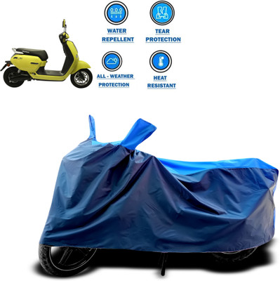 CODOKI Two Wheeler Cover for Okinawa(Lite, Blue)
