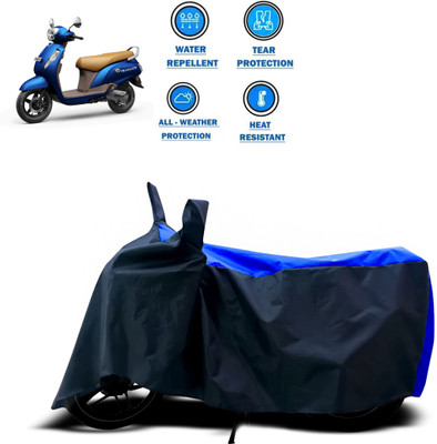 CODOKI Two Wheeler Cover for Suzuki(New Access 125, Blue)