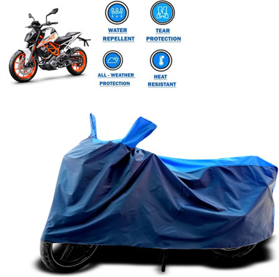 CODOKI Two Wheeler Cover for KTM(Duke 390, Blue)