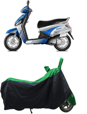 Coxtor Waterproof Two Wheeler Cover for Mahindra(Gusto Electric BS6, Green)