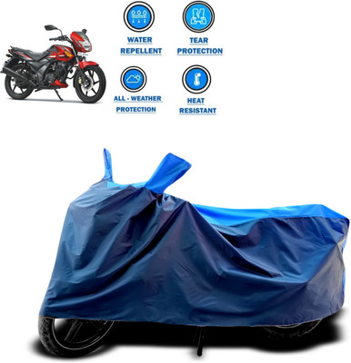 CODOKI Two Wheeler Cover for TVS(Flame SR125, Blue)
