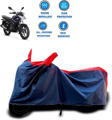 PAGORA Two Wheeler Cover for Bajaj(Discover 150 s, Red)