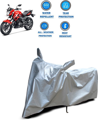 CODOKI Two Wheeler Cover for Hero(Xtreme 200R, Silver)