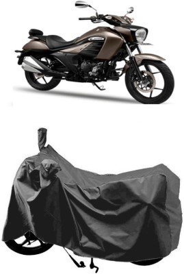 SUGASHRI Waterproof Two Wheeler Cover for Suzuki(Intruder 250, Grey)