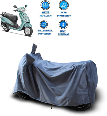 CODOKI Waterproof Two Wheeler Cover for Hero(Duet, Grey)