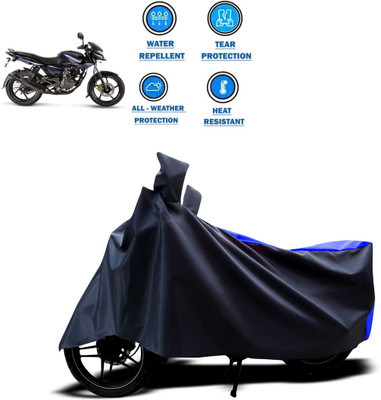PAGORA Two Wheeler Cover for Bajaj(Pulsar 135 LS DTS-i, Blue)