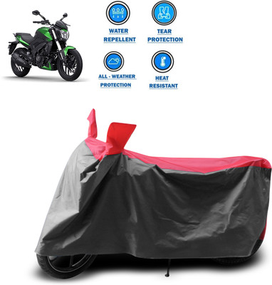 PAGORA Two Wheeler Cover for Bajaj(Dominar, Grey)