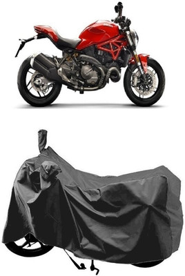 SUGASHRI Waterproof Two Wheeler Cover for Ducati(Monster 821, Grey)