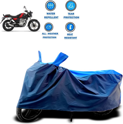 CODOKI Two Wheeler Cover for Bajaj(V15, Blue)