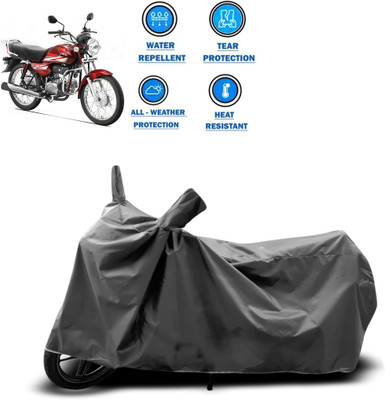 PAGORA Two Wheeler Cover for Hero(HF Dawn, Grey)
