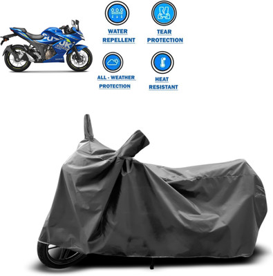 CODOKI Two Wheeler Cover for Suzuki(Gixxer SF 250, Grey)