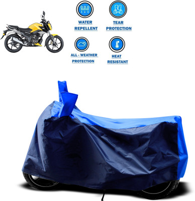 CODOKI Two Wheeler Cover for TVS(Blue)