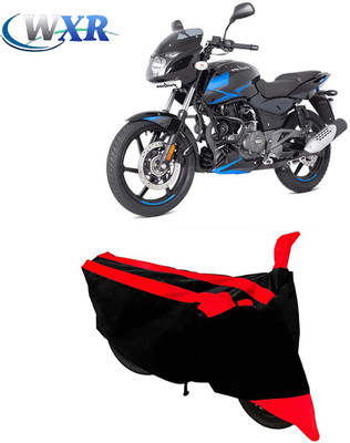 WXR Waterproof Two Wheeler Cover for Bajaj(Pulsar 150, Black, Red)