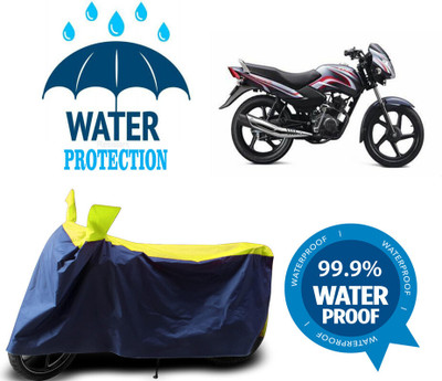 Mdstar Waterproof Two Wheeler Cover for TVS(Sport 63 60V, Multicolor)