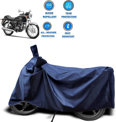 CODOKI Two Wheeler Cover for Hero(Splendor Pro Classic, Blue)