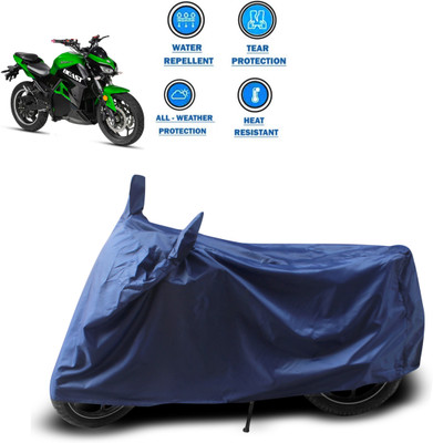 GOSHIV-car and bike accessories Two Wheeler Cover for Universal For Bike(Blue)