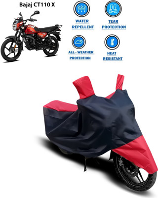 CODOKI Two Wheeler Cover for Bajaj(Red)