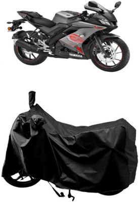 SUGASHRI Waterproof Two Wheeler Cover for Yamaha(YZF R15 BS6, Black)