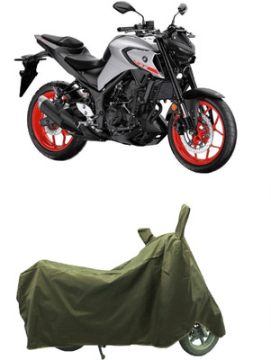 Coxtor Waterproof Two Wheeler Cover for Yamaha(MT 03, Gold)