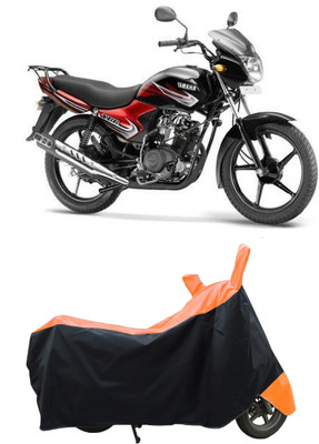 Coxtor Waterproof Two Wheeler Cover for Yamaha(YBR 110, Orange)