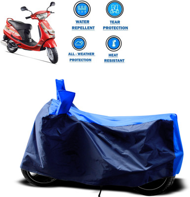 CODOKI Two Wheeler Cover for Mahindra(Duro 125, Blue)