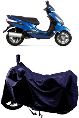 SUGASHRI Waterproof Two Wheeler Cover for Bajaj(Blade 125, Blue)
