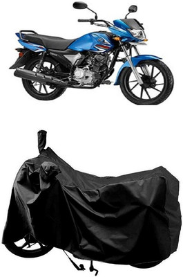 SUGASHRI Waterproof Two Wheeler Cover for Yamaha(Saluto RX BS6, Black)