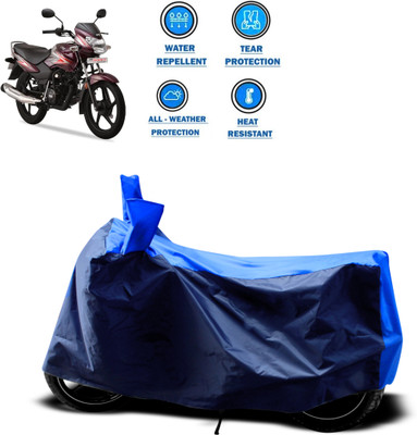 PAGORA Two Wheeler Cover for TVS(Sport, Blue)