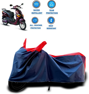 CODOKI Two Wheeler Cover for Hero(Electric Optima Plus, Red)