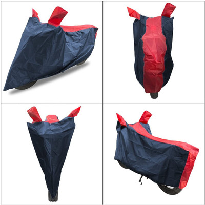 SK AUTO Two Wheeler Cover for Mahindra(MOJO XT 300, Red, Blue)