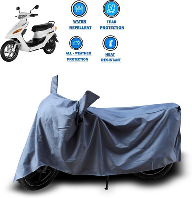 CODOKI Two Wheeler Cover for Indus(Yo Electron, Grey)
