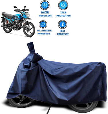 CODOKI Two Wheeler Cover for Hero(Passion Pro TR, Blue)