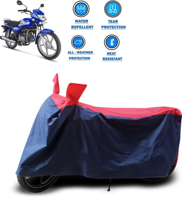 CODOKI Two Wheeler Cover for Hero(MotoCorp HF Deluxe, Red)